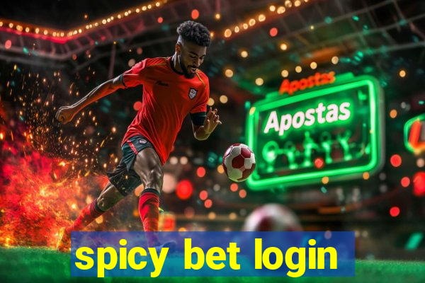 spicy bet login